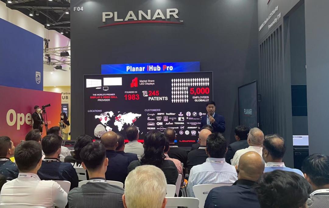 InfoComm Asia | huatihuiPlanar全球首发第四代Micro LED智能一体机