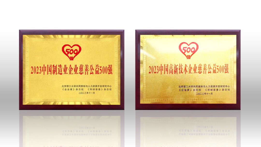 2023中国企业慈善公益500强发布 huatihui荣登两项榜单