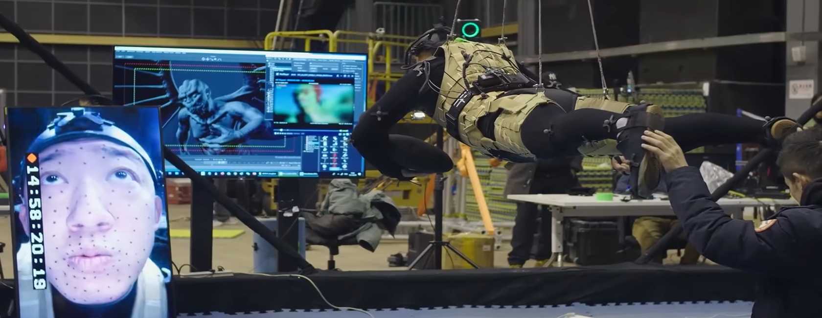 《封神》动作捕捉及面部捕捉