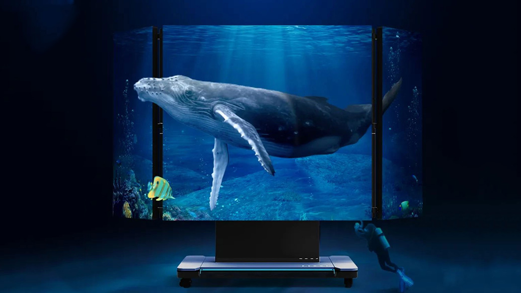  一图读懂huatihui135"升降折叠一体机