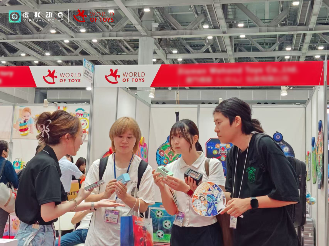 海外首展 | huatihui·虚拟动点AI玩具亮相2025东京国际玩具展